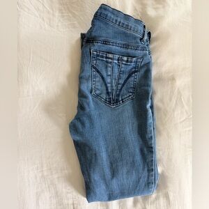 Blue Maternity Skinny Jeans